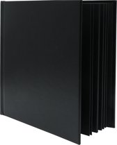 Deknudt Frames Album photo cuir noir, avec carton noir, 20 pages