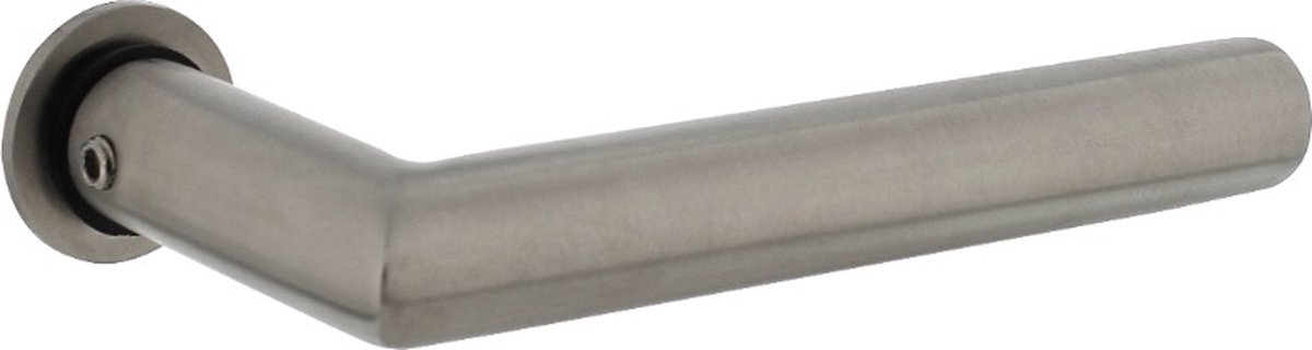 Intersteel Deurkruk Jura met minimalistische rozet rvs geborsteld