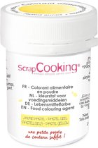 ScrapCooking - Kleurstofpoeder - Pastelgeel - 5g