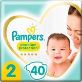 2x Pampers - Premium Protection 2 (40 stuks/doos)