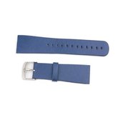 PU lederen horloge bandje MARINE BLAUW tbv.Apple watch 42 mm
