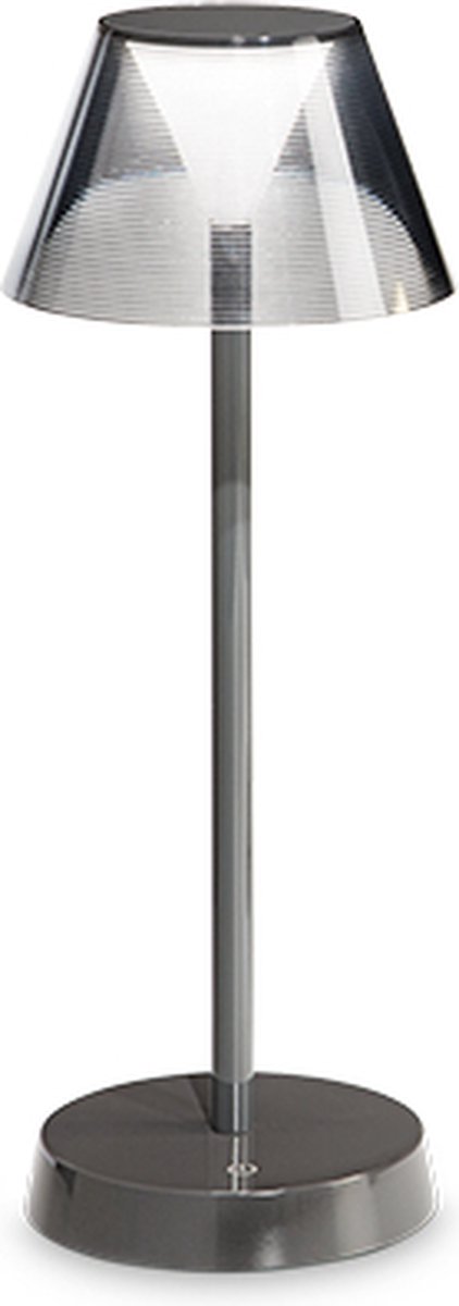 Ideal Lux - Lolita - Tafellamp - Metaal - LED - Grijs - Voor binnen - Lampen - Woonkamer - Eetkamer - Keuken