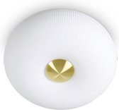 Ideal Lux Arizona - Plafondlamp Modern - Wit  - H:18cm - GX53 - Voor Binnen - Metaal - Plafondlampen - Slaapkamer - Kinderkamer - Woonkamer - Plafonnieres