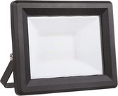 Ideal Lux Flood - Wandlamp Modern - Zwart - H:8.5cm  - Universeel - Voor Binnen - Aluminium - Wandlampen - Slaapkamer - Woonkamer