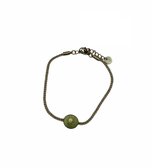 Go Dutch Label Armband zon Groen B1209-1