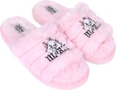 Roze damespantoffels met bont - Marie the Cat DISNEY / 36-37