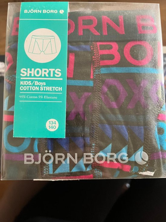 Bjorn Borg onepack jongensboxer maat 134-140