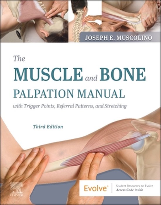 The Muscle and Bone Palpation Manual with Trigger Points, Re ... - cover