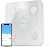 BlitzWolf® BW-SC1 WiFi Smart Lichaamsvetschaal APP Controle BMI Gegevensanalyse met 13 lichaamsmetingen Digitale weegschaal