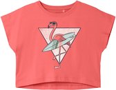 Name it t-shirt meisjes - roze - NKFvilma - maat 116