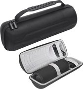 Hard Cover Carry Case Hoesje Geschikt Voor JBL Flip 5/6 Wireless Bluetooth Speaker - Opberghoes Sleeve Beschermhoes Tas Hoes - Opbergtas Etui Draagtas -  Inclusief Accessoires Adap