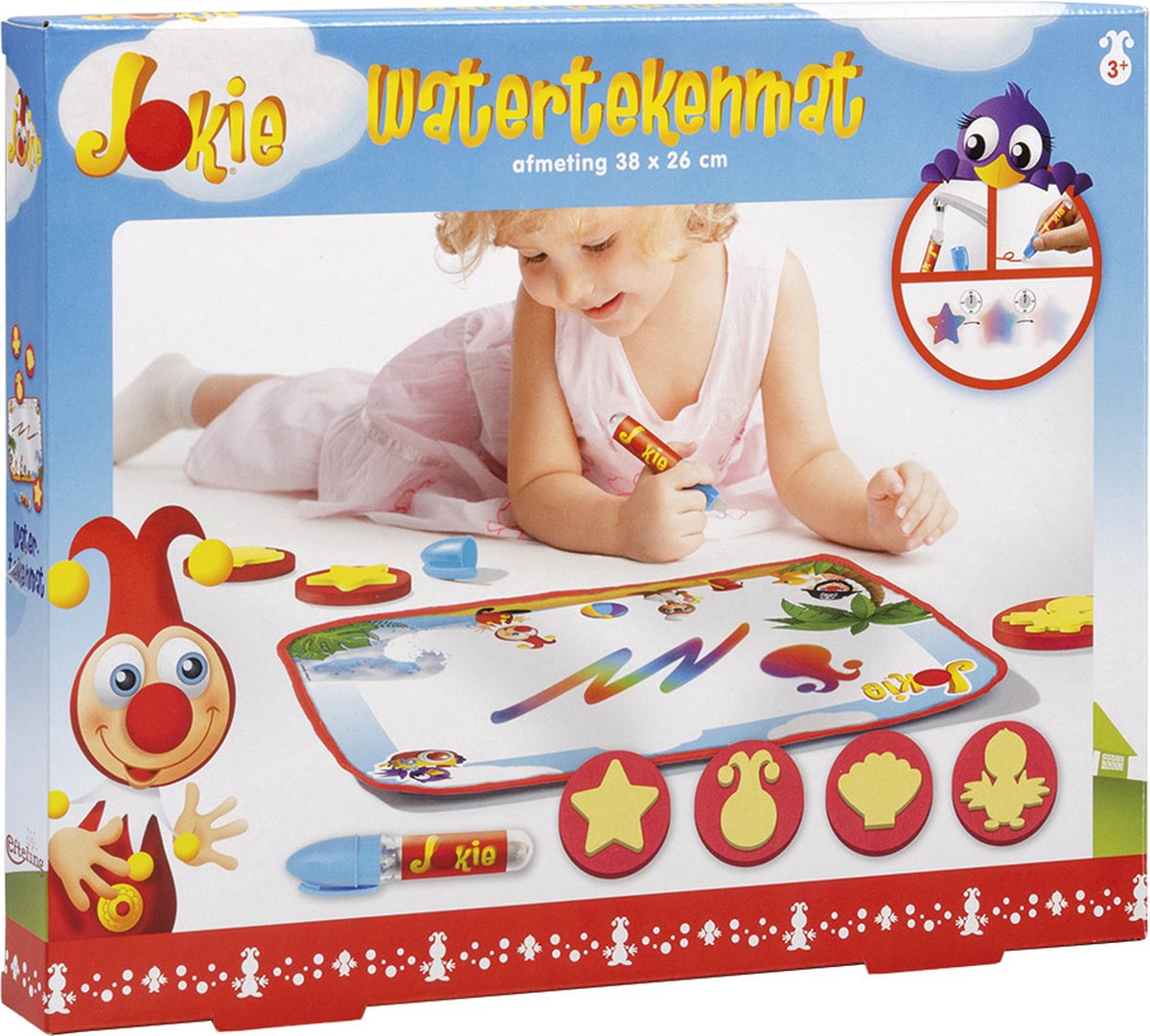 Jokie Efteling water tekenmat Bambolino Toys- creatief peuter speelgoed tekenen