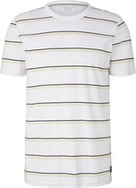 TOM TAILOR striped t-shirt Heren T-shirt - Maat XXL