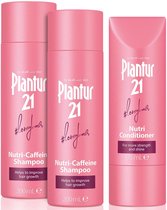 Plantur 21 #longhair Shampoo en Conditioner Set voor Lang en Glanzend Haar | Verbetert de Haargroei en Herstelt Gestrest Haar