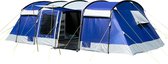 Skandika Montana 12 Sleeper Tent – Tenten – Sleeper Technology - Familietent – Voor 12 personen – Tunneltent – Ingenaaide tentvloer - Muggengaas – 2-4 slaapcabines – 200 cm stahoog