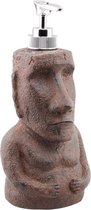 Rotary Hero® Moai - Zeepdispender - Grijs