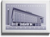 Walljar - Eindhoven Centraal - Muurdecoratie - Poster