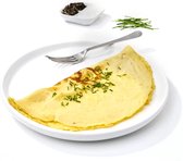 Omelet met kaas- en speksmaak (doos van 7 porties) Dieet Maaltijd - Hoog proteïnegehalte - 20+ Vitamines en Mineralen - Afvallen & Diëten - Eiwitrijk | Maaltijdvervanger | Maaltijd