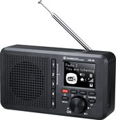 Bol.com Albrecht DR 86 - Radio - DAB+ - FM - Seniorenradio - Muziekstreaming - Geïntegreerde 2200mAh-batterij zwart aanbieding