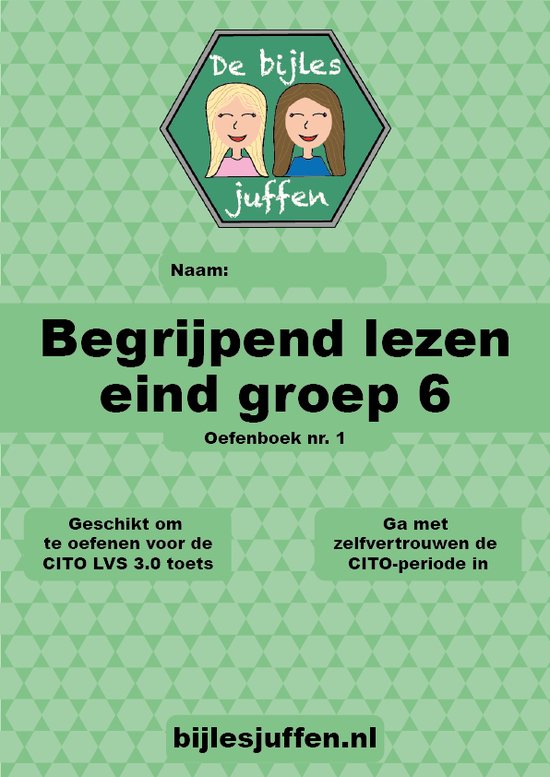 Foto: Cito oefenboek begrijpend lezen eind groep 6 deel 1 werkboek van meer dan 100 leuke en leerzame opdrachten 