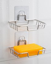 Porte-savon - Sans perçage - bande adhésive - Douche - Bain - Salle de bain - Cuisine - Luxe
