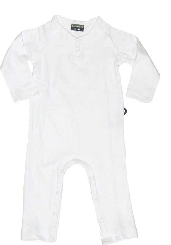 Silky Label jumpsuit ice white - smalle pijp - maat 50/56 - wit