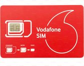 Vodafone Prepaid simkaart - €5 extra beltegoed bij eerste opwaardering
