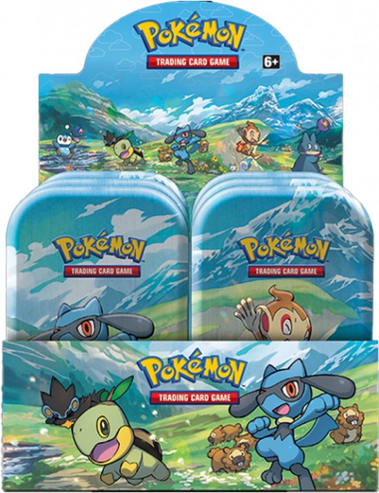 Afbeelding van het spel Pokémon Sinnoh Mini Tins Display (10 stuks) - Pokémon Kaarten