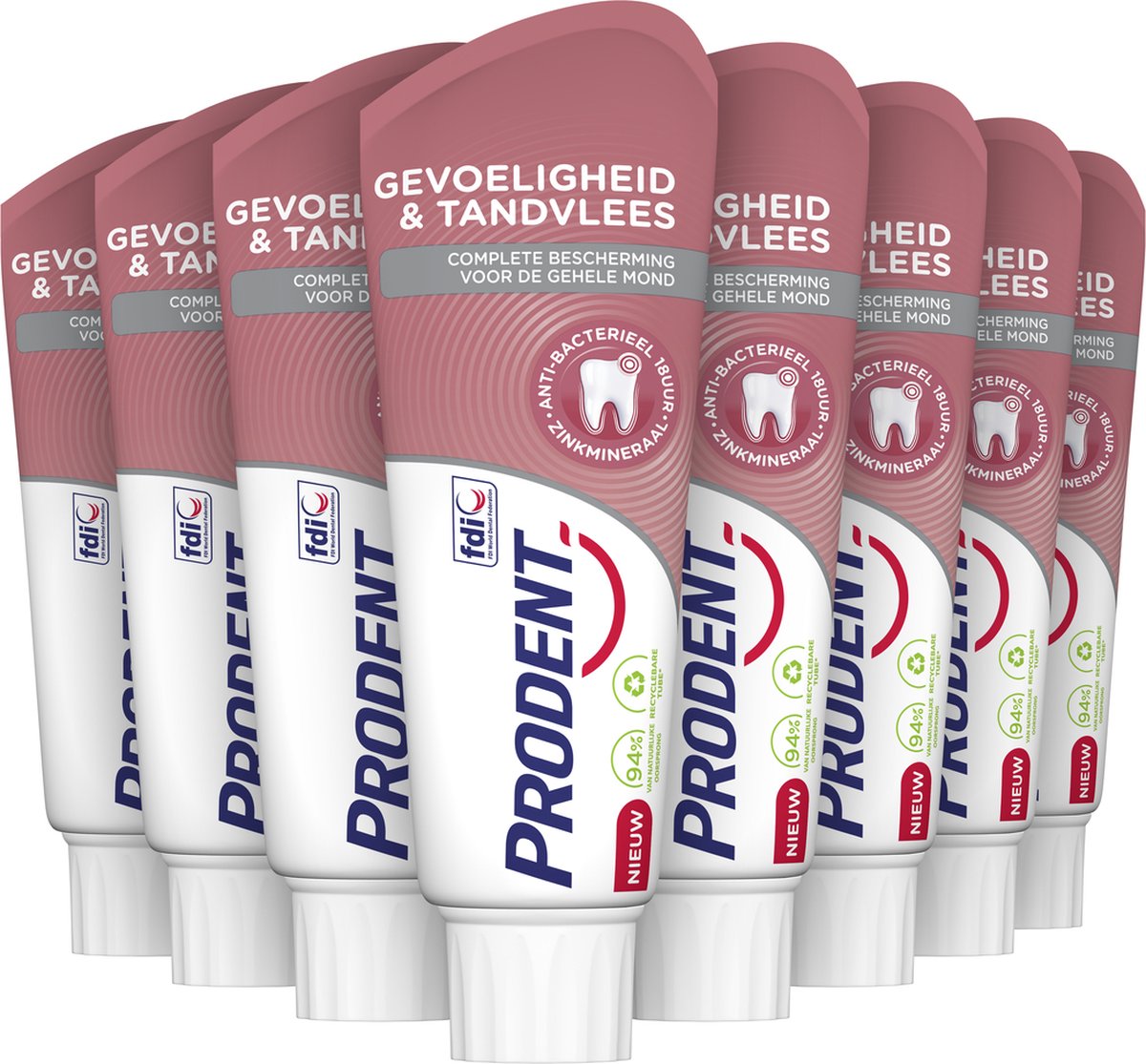 Prodent Tandpasta Gevoeligheid & Tandvlees 12 x 75 ml