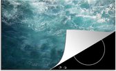 KitchenYeah® Inductie beschermer 78x52 cm - Zee - Water - Turquoise - Kookplaataccessoires - Afdekplaat voor kookplaat - Inductiebeschermer - Inductiemat - Inductieplaat mat