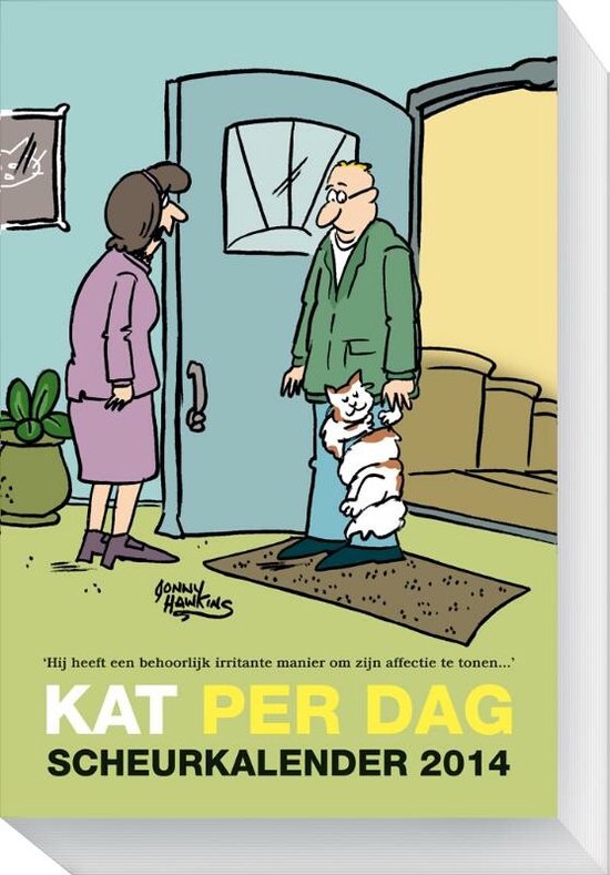 Cover van het boek 'SCHEURKALENDERS 2014 Kat per dag'