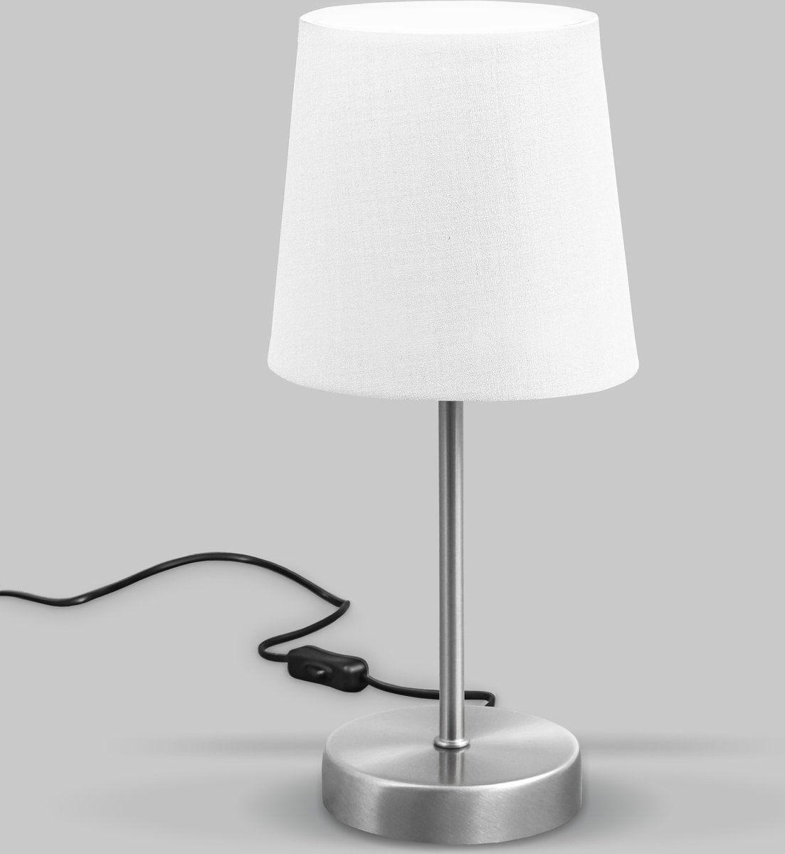 B.K.Licht - Lampe de table - décorative - chambre à coucher - lampe de  chevet - blanc... | bol.com