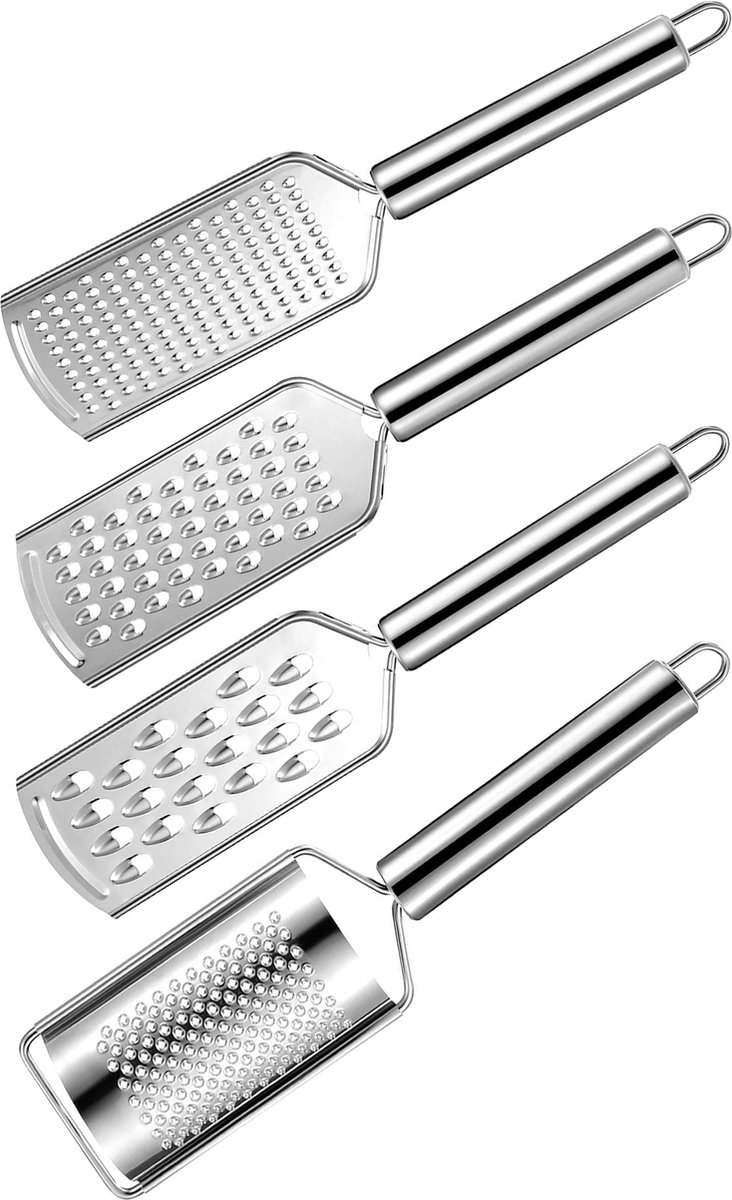 VAIVE Rasp - Kaasrasp - Handrasp - Citroenrasp - Gemberrasp - Keukenrasp - Groenterasp - Knoflookrasp