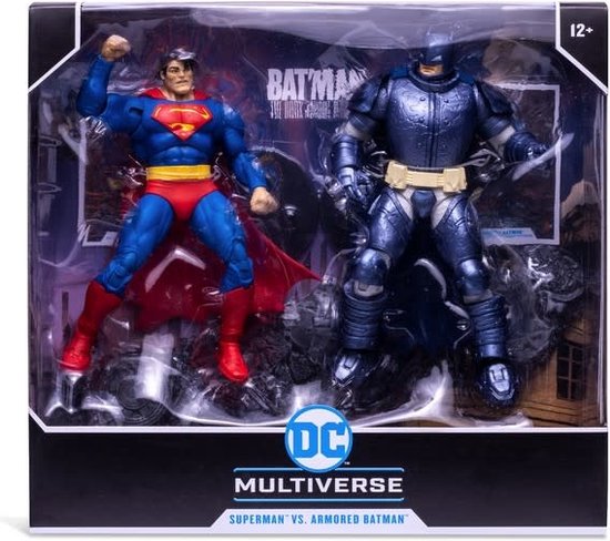 DC Comics: The Dark Knight Returns - Superman vs Batman 7 inch Action Figure Multipack - mcfarlane toys