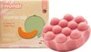 WONDR Shampoo bar - Sweet Melon - Gevoelige hoofdhuid - Hydraterend - Sulfaatvrij - Alle haartypes - 55g