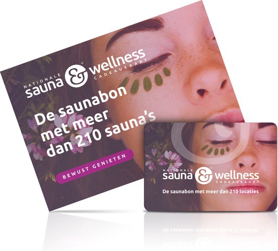 vasthouden deugd Bekwaam Nationale Sauna & Wellness cadeaukaart 25,- | bol.com