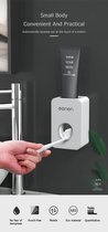 Tandpasta Houder/Dispenser voor Tandenborstel - Especially - Toothpaste Dispenser - Knijper - Toilet artikel - Wit - Badkamer 1