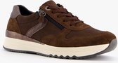 Hush Puppies suede dames sneakers - Bruin - Maat 41 - Echt leer - Uitneembare zool