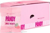 Pandy Active Lifestyle Candy - Sweet Hearts - Low Sugar - High Fiber Snack - 14 x 50 gram