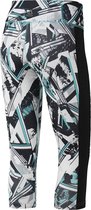 Reebok Workout Ready Printed Capri legging Vrouwen veelkleurig L.