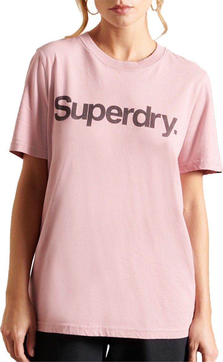 Superdry CL Shirt T-shirt Vrouwen Roze