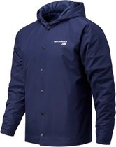 New Balance Jacket MJ13901PGM, Mannen, Marineblauw, Jasje, maat: L