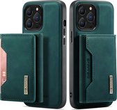 DG.MING IPHONE 13 PRO 5G CASE MET PORTEMONNEE 2 IN 1 - PASJESHOUDER - MAGNETISCH - BLAUW - Kerst - Kerstcadeau - Actie - Korting - Aanbieding