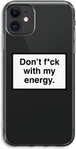 Case Company® - iPhone 11 hoesje - My energy - Soft Cover Telefoonhoesje - Bescherming aan alle Kanten en Schermrand