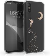 kwmobile telefoonhoesje geschikt voor Xiaomi Redmi 9A / 9AT - Hoesje voor smartphone - Glitterfee design