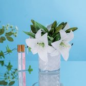 Kunstbloemen boeket Lelies Herringbone White – Cote Noire (HCF05) ipv geurstokjes