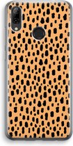 Case Company® - Huawei P Smart (2019) hoesje - Panter - Soft Cover Telefoonhoesje - Bescherming aan alle Kanten en Schermrand