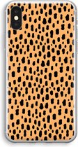 Case Company® - iPhone XS hoesje - Panter - Soft Cover Telefoonhoesje - Bescherming aan alle Kanten en Schermrand