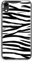 Case Company® - iPhone XR hoesje - Zebra pattern - Soft Cover Telefoonhoesje - Bescherming aan alle Kanten en Schermrand