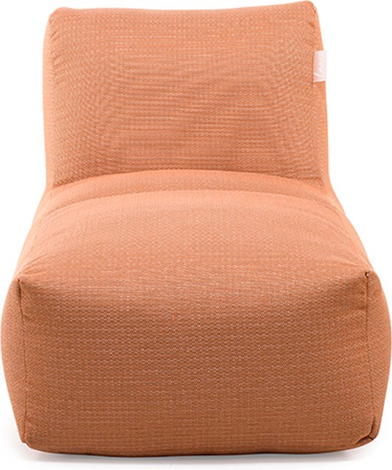 Laui lounge Colour- Longchair- Outdoor- Light Orange, Oranje - 68cm x 170cm x 74cm x 34cm